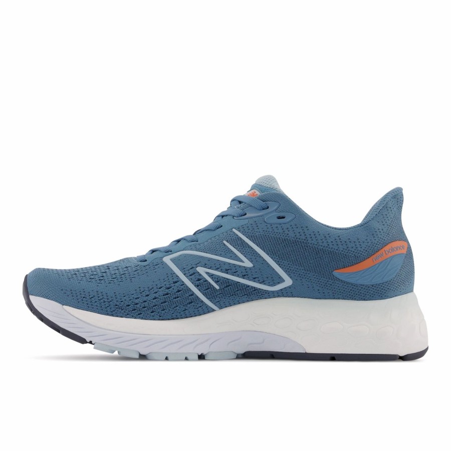 Footwear * | New Balance Men'S Fresh Foam X 880 V12 (G Spring Tide/Vibrant Orange/Morning Fog)