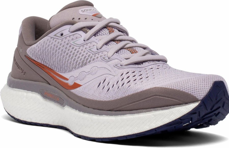 Footwear * | Saucony Women'S Triumph 18 (35 Lilac/Copper)