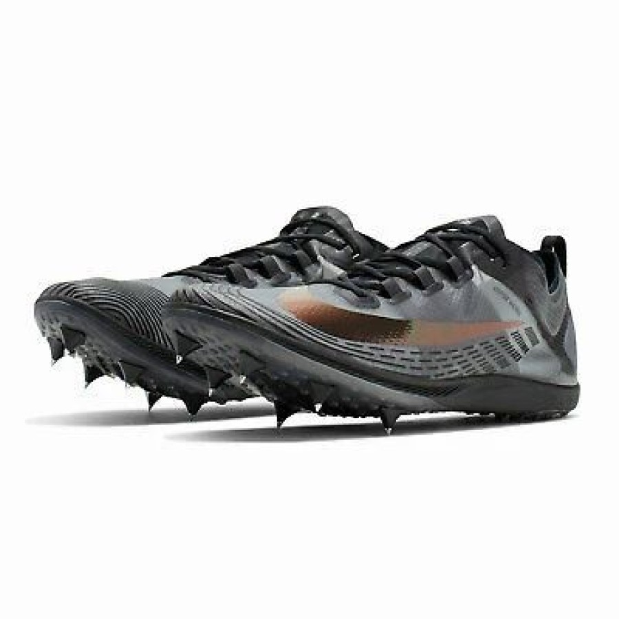 Footwear * | Nike Unisex Zoom Victory 5 Xc (002 Black/Metallic Silver-Black)