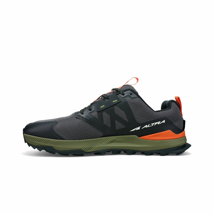 Footwear * | Altra Men'S Lone Peak 7 (020 Black/Gray)