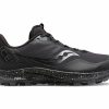 Footwear * | Saucony Peregrine Ice+ 3 (10 Black/Shadow)