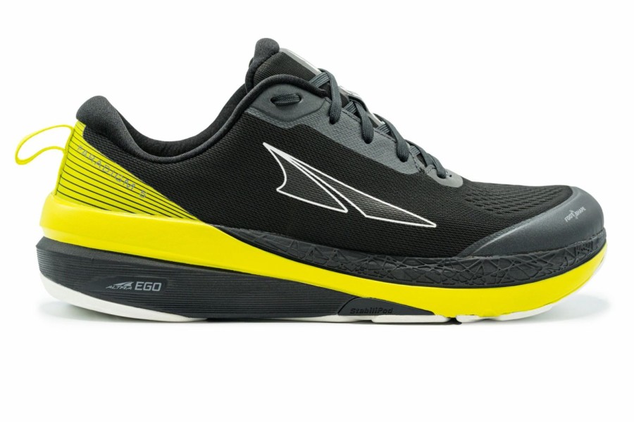 Footwear * | Altra Men'S Paradigm 5 (031 Black/Lime)