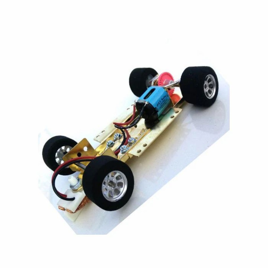 1/24 Scale Slot Cars * | H&R Racing Hrch07 1/24 Chassis Slot Car Rubber 26K Rpm Motor