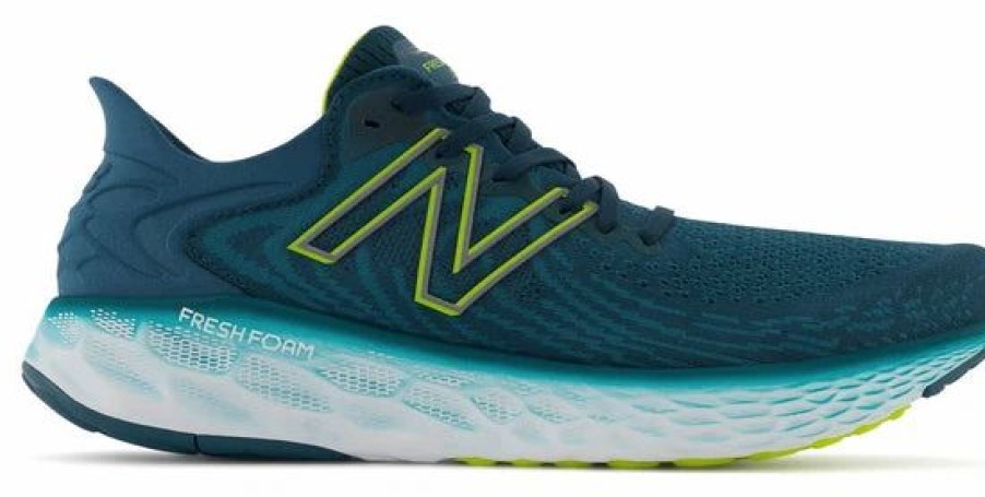 Footwear * | New Balance Men'S 1080 V11 (Y Trek/Sulphur Yellow)