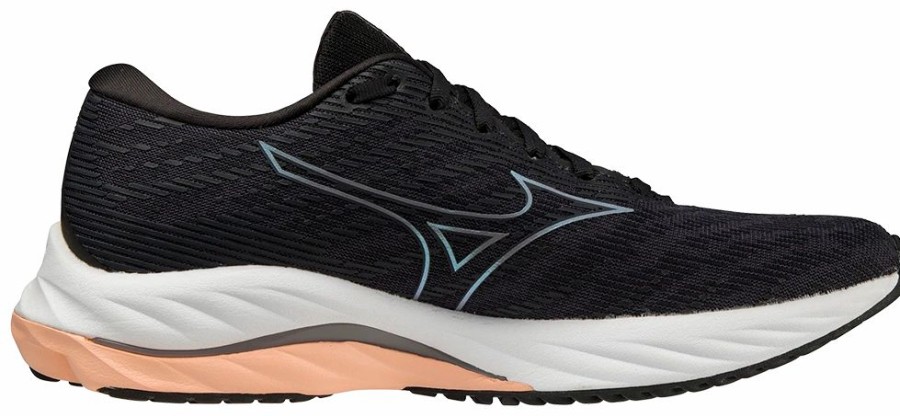 Footwear * | Mizuno Women'S Wave Rider 26 (9Zqs Odyssey Grey/Quicksilver)