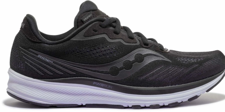 Footwear * | Saucony Men'S Ride 14 "Reflexion" (60 Black/White)