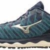 Footwear * | Mizuno Men'S Wave Sky 4 Waveknit (5P5P Mood/Indigo)