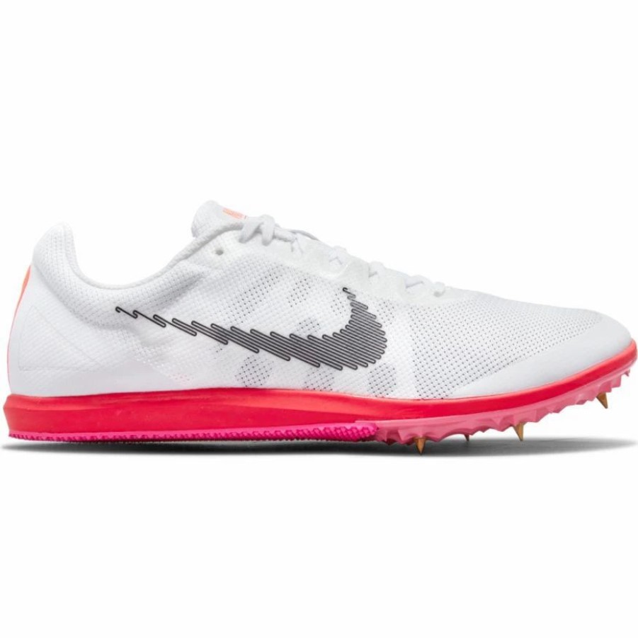 Footwear * | Nike Unisex Zoom Rival D 10 (100 White/Black/Black)