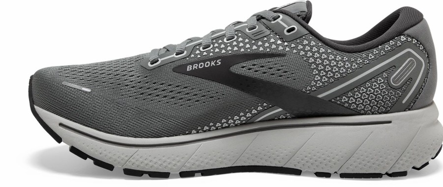 Footwear * | Brooks Men'S Ghost 14 (067 Grey/Alloy/Oyster)