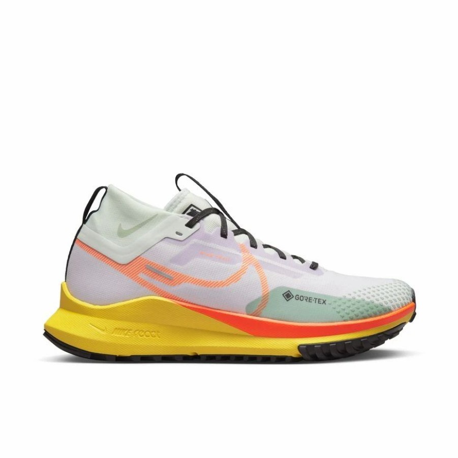 Footwear * | Nike Men'S React Pegasus Trail 4 Gore-Tex (500 Barely Grape/Total Orange/Barely Green)