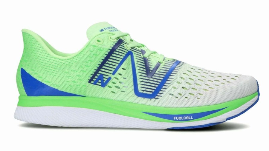 Footwear * | New Balance Men'S Fuelcell Supercomp Pacer (Lw White/Vibrant Spring)