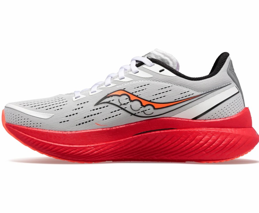 Footwear * | Saucony Women'S Endorphin Speed 3 (85 White/Black Vizi)