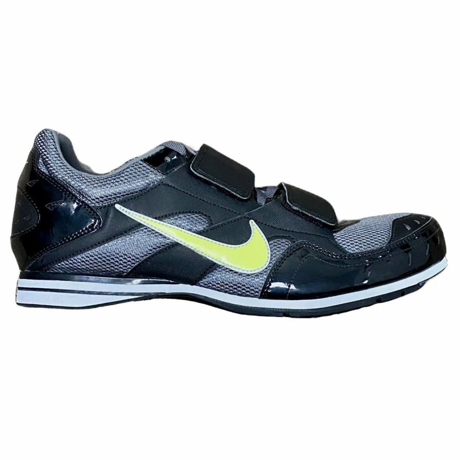 Footwear * | Nike Unisex Zoom Triple Jump 3 (070 Black/Volt-Dark Grey)