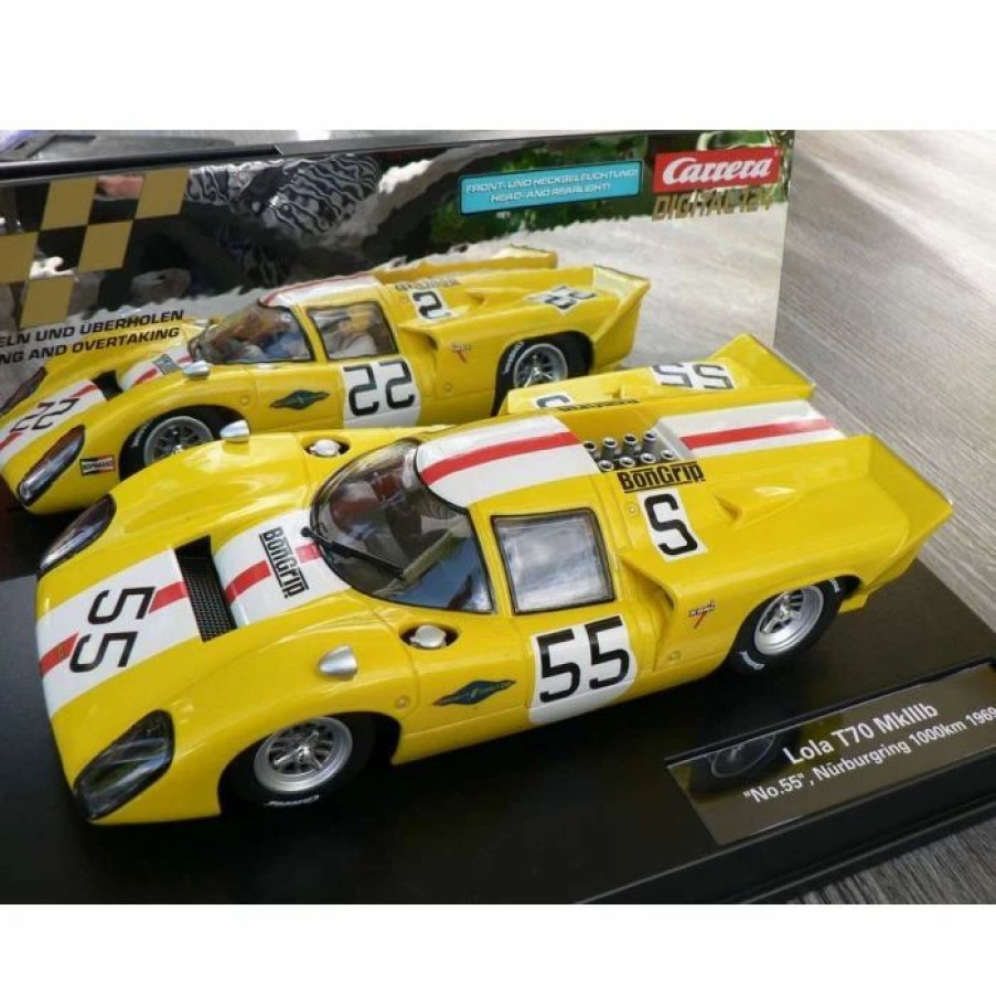 1/24 Scale Slot Cars * | Carrera 23897 Digital Lola T70 Mkiiib Nurburgring 1969 1/24 Scale Slot Car