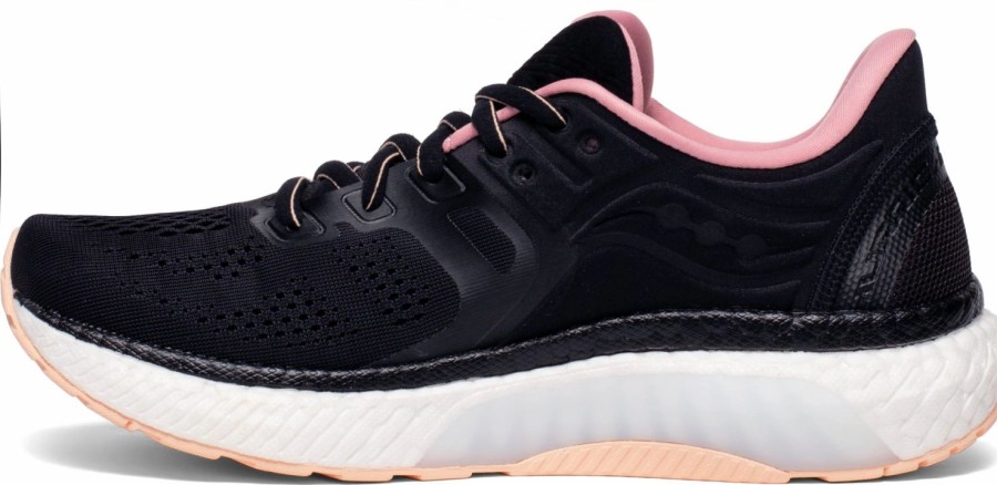 Footwear * | Saucony Women'S Hurricane 23 (45 Black/Rosewater)