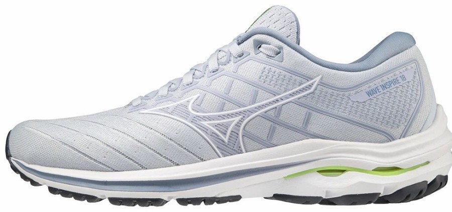 Footwear * | Mizuno Women'S Wave Inspire 18 (He00 Heather/White)