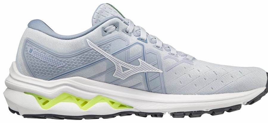 Footwear * | Mizuno Women'S Wave Inspire 18 (He00 Heather/White)