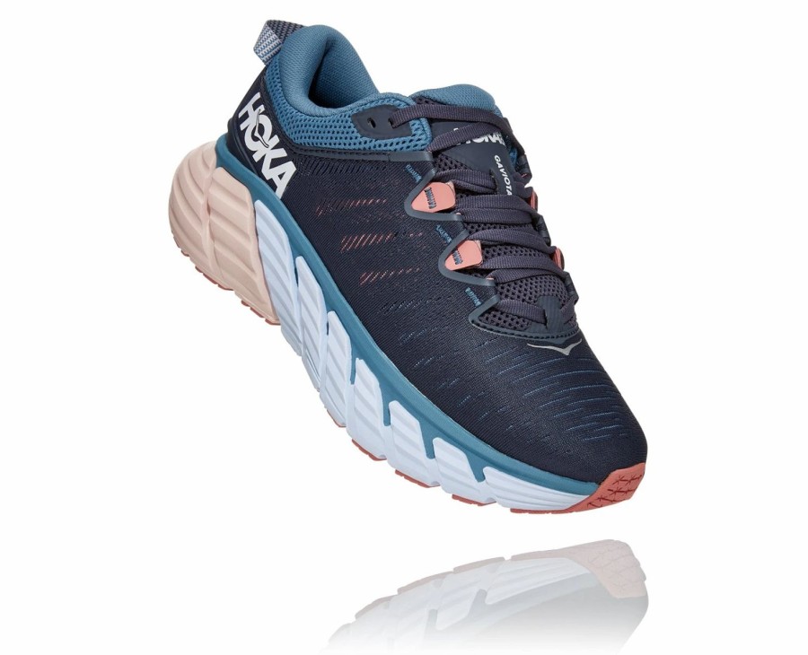 Footwear * | Hoka Women'S Gaviota 3 (Obrs Ombre Blue/Rosette)