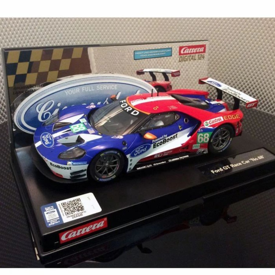 1/24 Scale Slot Cars * | Carrera 23832 Digital Ford Gt Race Car #68 1/24 Scale Slot Car