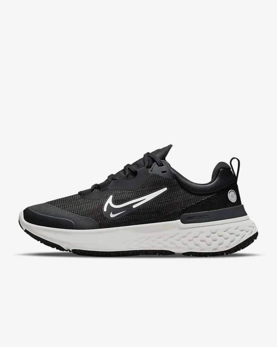 Footwear * | Nike Women'S React Miler 2 Shield (001 Black/Platinum Tint-Off Noir)