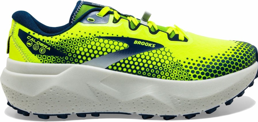 Footwear * | Brooks Men'S Caldera 6 (756 Nightlife/Titan/Oyster Mushroon)