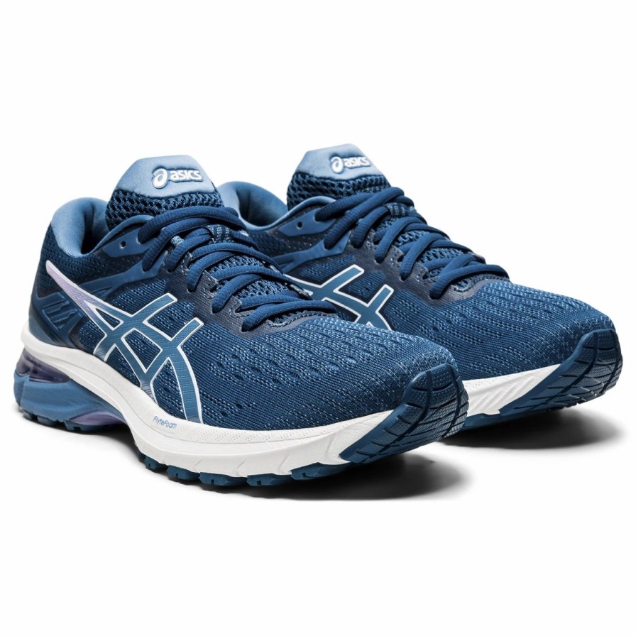 Footwear * | Asics Women'S Gt-2000 9 (400 Mako Blue/Grey Floss)