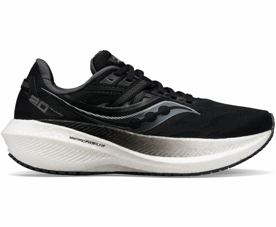 Footwear * | Saucony Women'S Triumph 20 (10 Black/White)