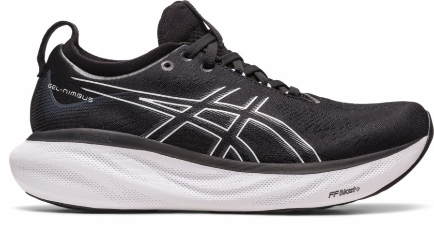 Footwear * | Asics Women'S Gel-Nimbus 25 (001 Black/Pure Silver)