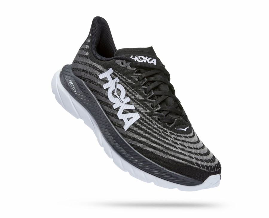 Footwear * | Hoka Men'S Mach 5 (Bcstl Black/Castlerock)