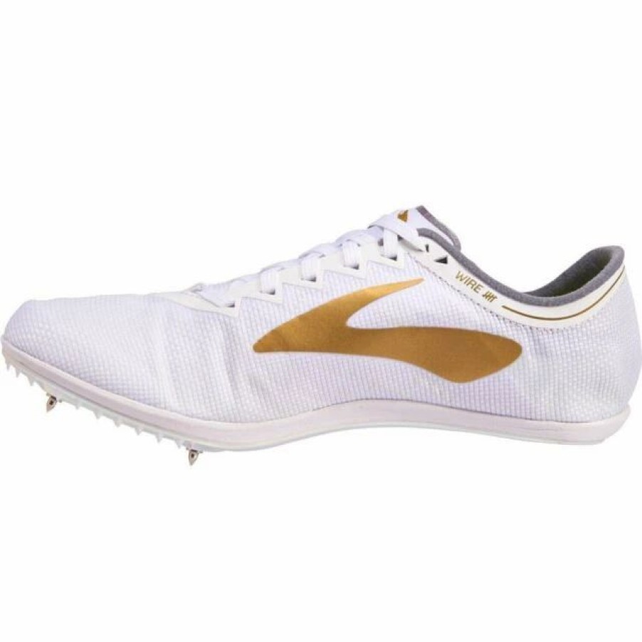 Footwear * | Brooks Men'S Wire V5 (102 White/Gold)