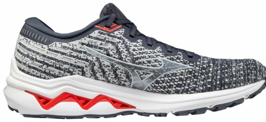 Footwear * | Mizuno Men'S Wave Inspire 17 Waveknit (53Wb India Ink/Wan Blue)