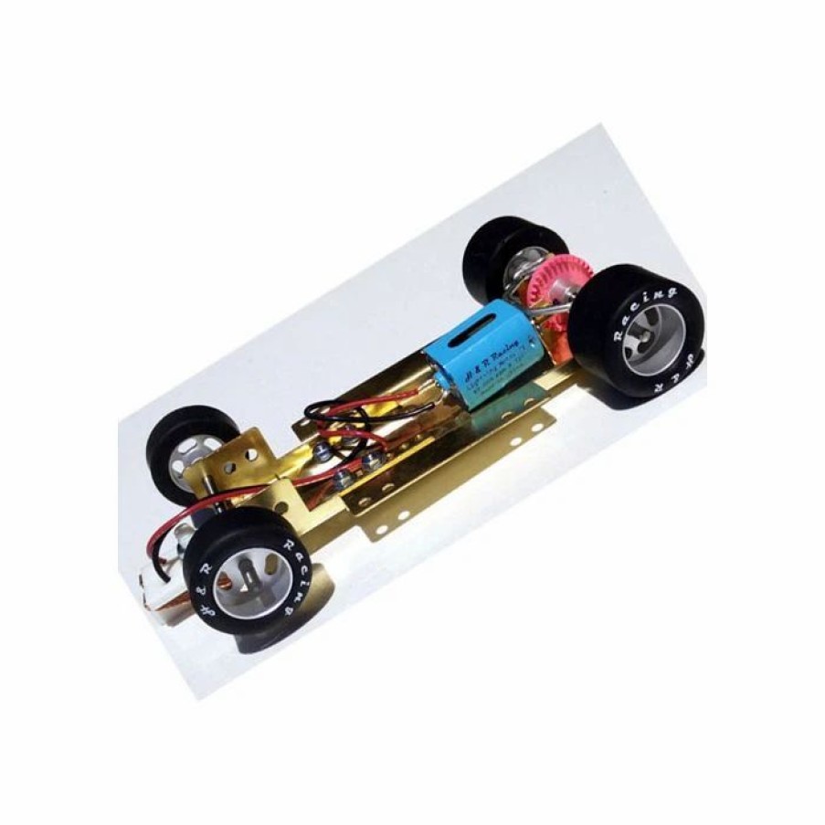 1/24 Scale Slot Cars * | H&R Racing Hrch03 Adjustable Chassis 40,000 Rpm Motor Slot Car 1:24