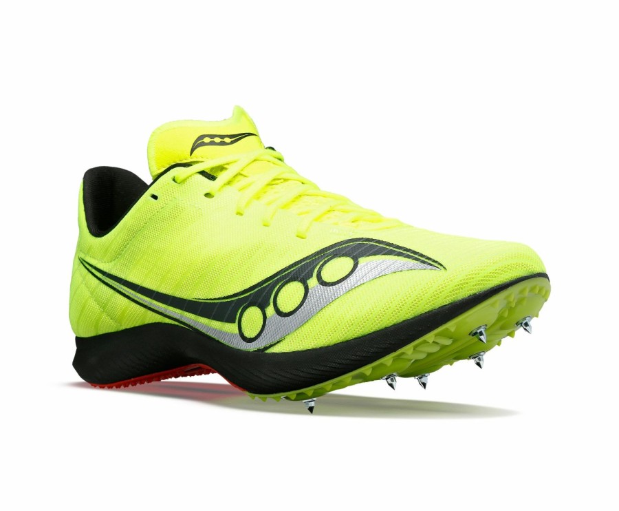 Footwear * | Saucony Men'S Velocity Mp (05 Citron/Black)