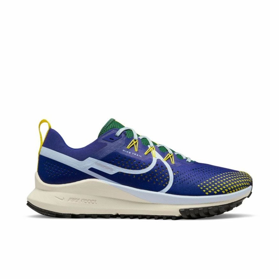 Footwear * | Nike Men'S React Pegasus Trail 4 (400 Deep Royal Blue/Celestine Blue)