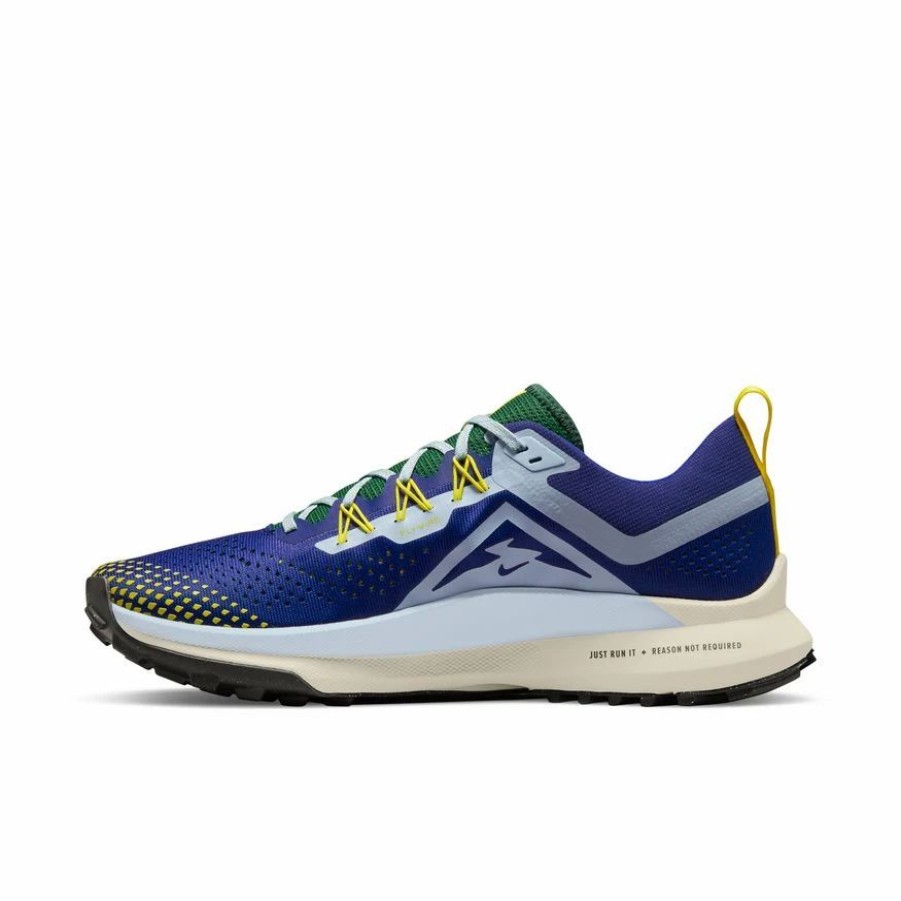 Footwear * | Nike Men'S React Pegasus Trail 4 (400 Deep Royal Blue/Celestine Blue)