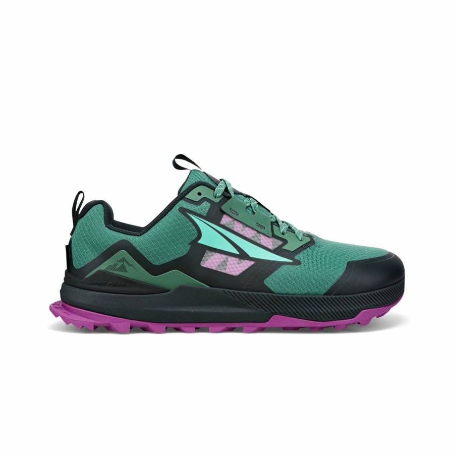 Footwear * | Altra Men'S Lone Peak 7 (008 Green/Teal)