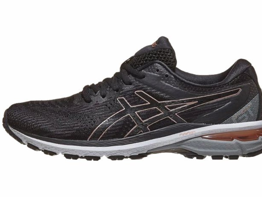 Footwear * | Asics Women'S Gt-2000 8 (002 Black/Rose Gold)