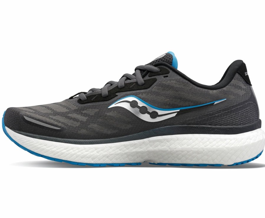 Footwear * | Saucony Men'S Triumph 19 (15 Shadow/Topaz)