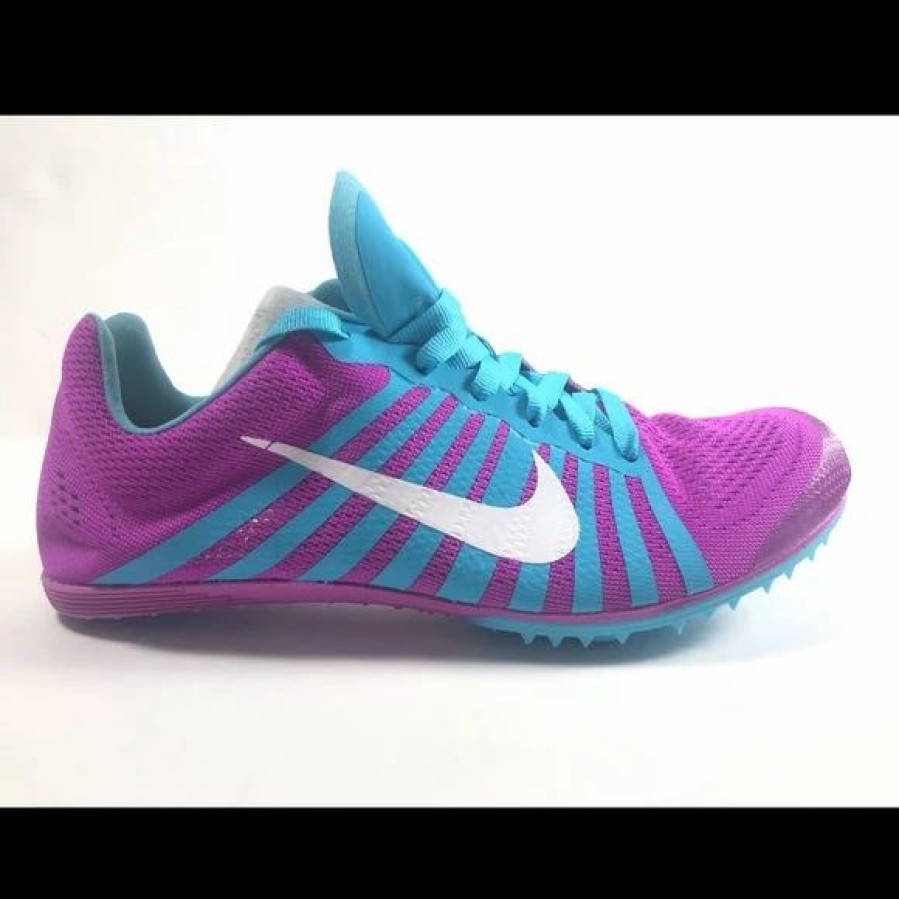 Footwear * | Nike Unisex Zoom D Track Spike (514 Hyper Violet/White/Gamma Blue)