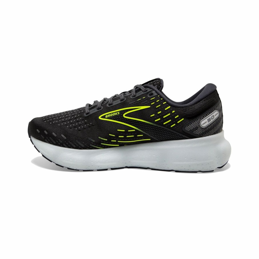 Footwear * | Brooks Women'S Glycerin 20 (047 Ebony/White/Nightlife)