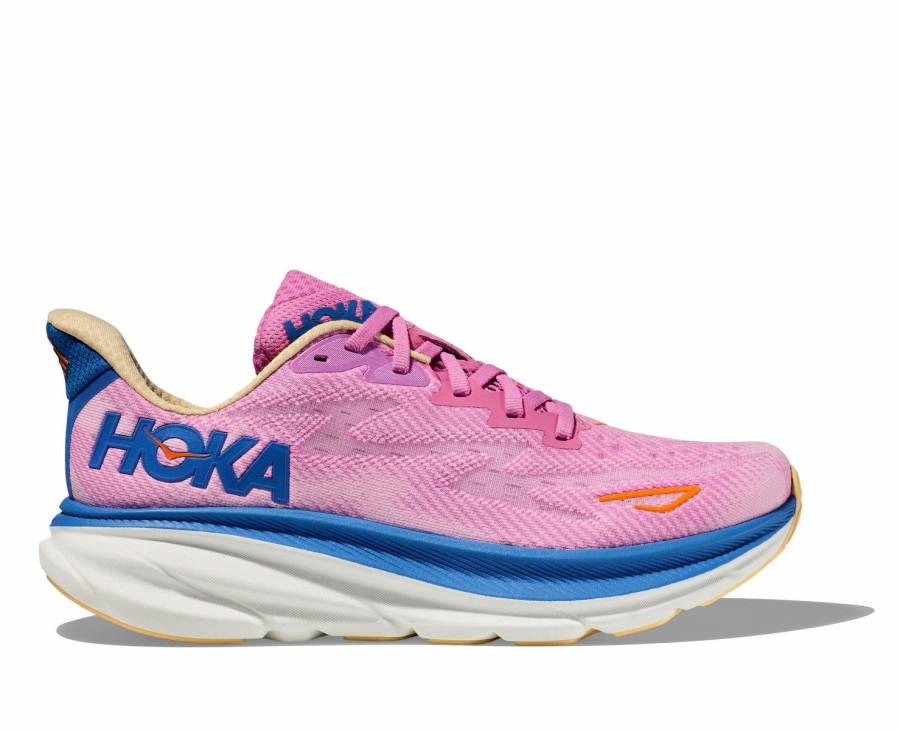 Footwear * | Hoka Women'S Clifton 9 (Cslc Cyclamen/Sweet Lilac)