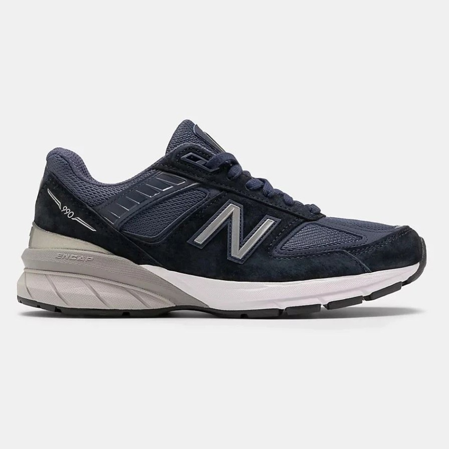 Footwear * | New Balance Women'S 990 V5 (Nv Navy/Silver)