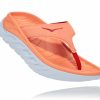 Footwear * | Hoka Women'S Ora Recovery Flip (Cfst Cantaloupe/Fiesta)