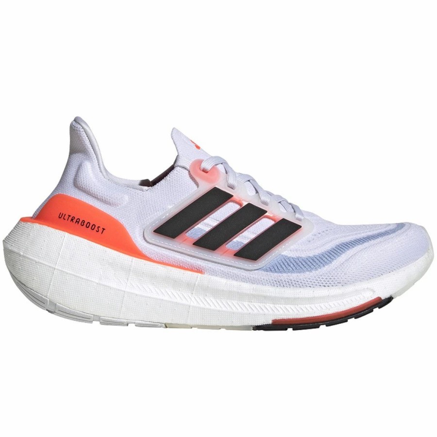 Footwear * | Adidas Women'S Ultraboost Light (Footwear White/Core Black/Solar Red)