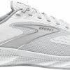 Footwear * | Brooks Men'S Levitate 6 (126 Bright White/Oyster Mushroom)