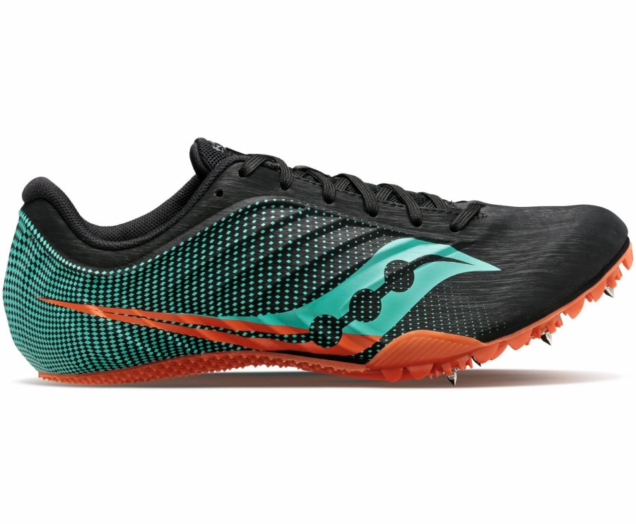 Footwear * | Saucony Men'S Spitfire 5 (26 Black/Cool Mint)