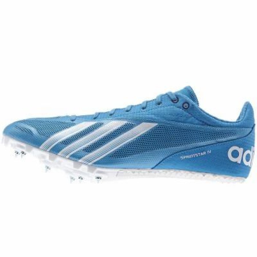 Footwear * | Adidas Men'S Sprintstar 4 (Solar Blue/Running White/Glow Orange)