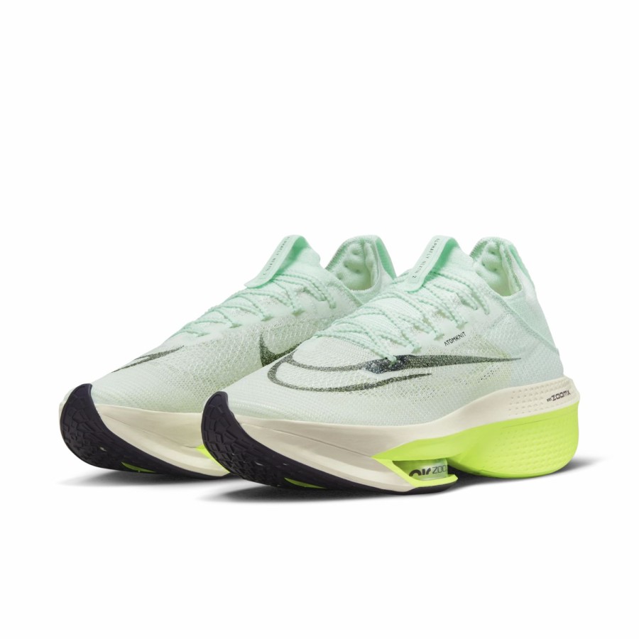 Footwear * | Nike Men'S Air Zoom Alphafly Next% 2 (300 Mint Foam/Cave Purple-Volt)