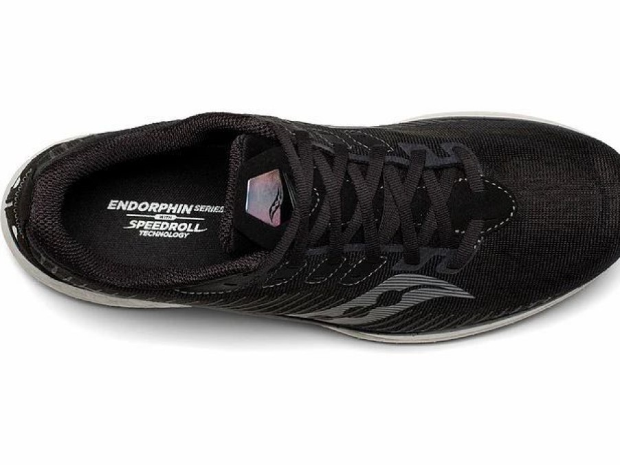 Footwear * | Saucony Men'S Endorphin Speed 2 (10 Black/Shadow Black)