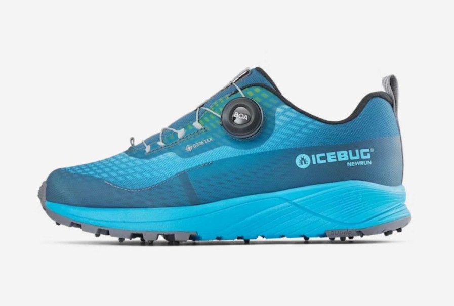 Footwear * | Icebug Women'S Newrun Bugrip Gtx ( 9C Mist Blue/Aqua)